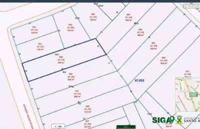 Terreno à venda, 400 m² por r$ 799.999,99 - vila guarani - santo andré/sp