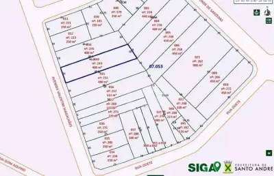 Terreno à venda, 400 m² por r$ 750.000,00 - vila guarani - santo andré/sp