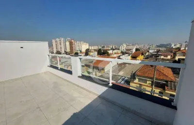 Cobertura à venda, 88 m² por r$ 449.999,99 - vila scarpelli - santo andré/sp