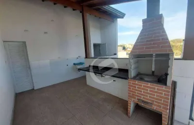 Cobertura para alugar, 86 m² por r$ 2.720,00/mês - vila linda - santo andré/sp