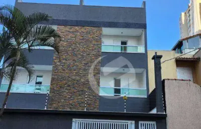 Cobertura à venda, 163 m² por r$ 850.000,00 - campestre - santo andré/sp