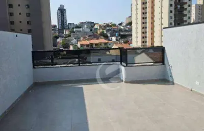 Cobertura à venda, 120 m² por r$ 690.000,00 - vila floresta - santo andré/sp