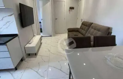 Apartamento à venda, 38 m² por r$ 240.000,00 - jardim cipreste - santo andré/sp