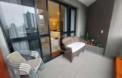 Apartamento com 4 dormitórios à venda, 178 m² por r$ 1.030.000,00 - vila valparaíso - santo andré/sp