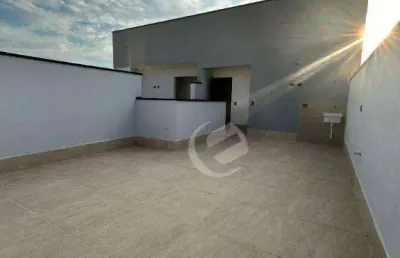 Cobertura com 2 dormitórios à venda, 94 m² por r$ 419.000,00 - vila floresta - santo andré/sp