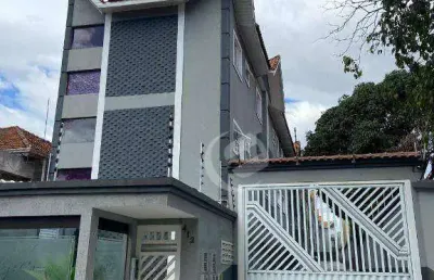 Sobrado com 2 dormitórios à venda, 100 m² por r$ 450.000,00 - vila américa - santo andré/sp