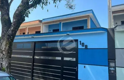 Sobrado à venda, 123 m² por r$ 730.000,00 - jardim suarão - itanhaém/sp