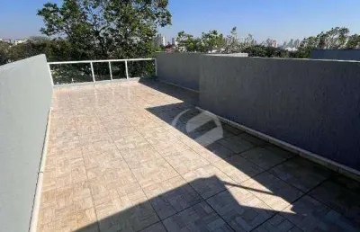 Cobertura à venda, 121 m² por r$ 550.000,00 - vila pires - santo andré/sp