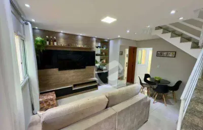 Sobrado à venda, 140 m² por r$ 600.000,00 - vila curuçá - santo andré/sp