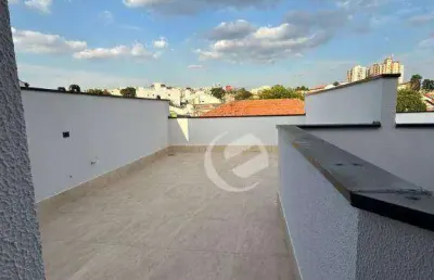 Cobertura com 2 dormitórios à venda, 94 m² por r$ 394.000,00 - vila floresta - santo andré/sp