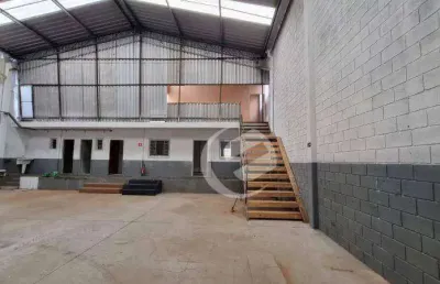 Galpão para alugar, 695 m² por r$ 24.500,00/mês - vila lucinda - santo andré/sp