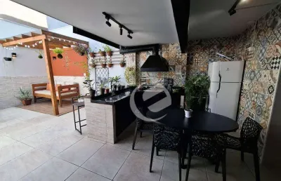 Sobrado com 3 dormitórios à venda, 221 m² por r$ 1.400.000 - vila assunção - santo andré/sp