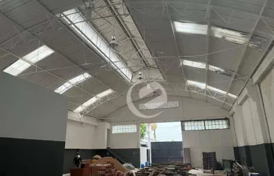 Galpão para alugar, 1350 m² por r$ 48.000,00/mês - campestre - santo andré/sp
