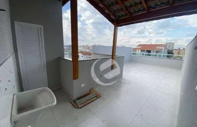 Cobertura com 2 dormitórios à venda, 100 m² por r$ 480.000 - parque oratório - santo andré/sp