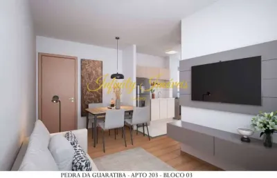 Residencial pedra de guaratiba apartamento 2 quartos com vaga de garagem