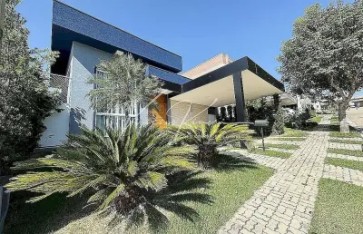 Casa mobiliada com 3 dormitórios no condomínio terras de atibaia i
