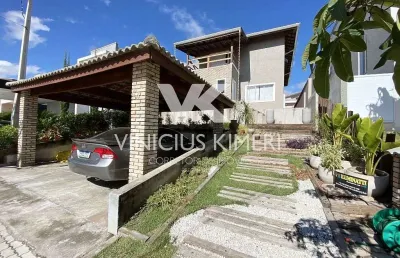 Casa com 4 dormitórios no condomínio terras de atibaia i - atibaia/sp