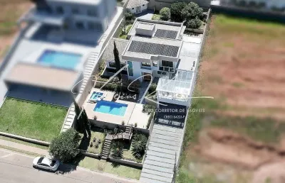 Estuda permuta! magnífica e imponente casa de alto padrão no condomínio shambala 3 atibaia
