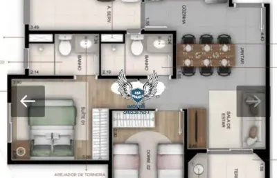 Apartamento na vila maria em construção entrega em julho de 2024, com 02 dormitó