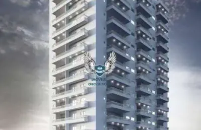 Apartamento na praia grande 02 dormitórios sendo as 2 suítes , 01 vaga de garage