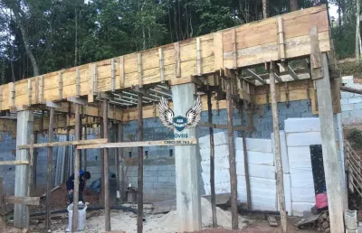 Excelente terreno com uma casa de veraneio inacabada na serra da cantareira ( ma
