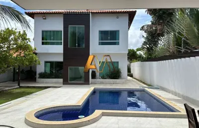 Casa em condomínio fechado com 4 quartos à venda na Avenida Cândido Sales, 25, Arembepe (Abrantes), Camaçari