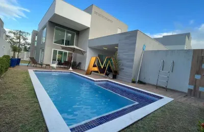 Casa à venda no bairro alphaville litoral norte i - camaçari/ba