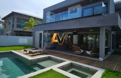 Casa à venda no bairro alphaville litoral norte i - camaçari/ba