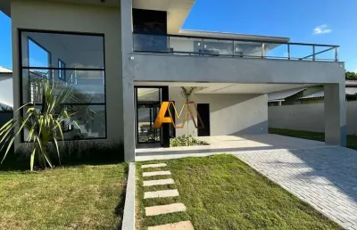 Casa vista mar com 4 suítes em jacuípe - acesso ao rio jacuípe