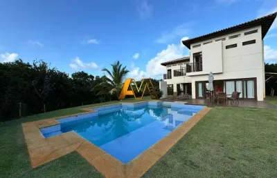 Casa 4 suítes em quintas de sauípe - porteira fechada