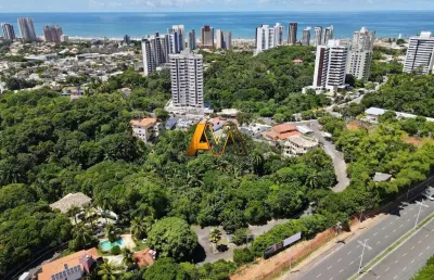 Terreno em condomínio fechado à venda na Rua Bicuíba, 154, Patamares, Salvador