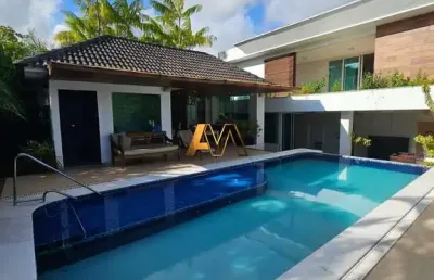 Casa em condomínio fechado com 6 quartos à venda na Avenida Alphaville, 858, Alphaville I, Salvador