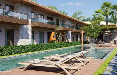Apartamento 2 quartos 1 suíte em imbassaí - lançamento