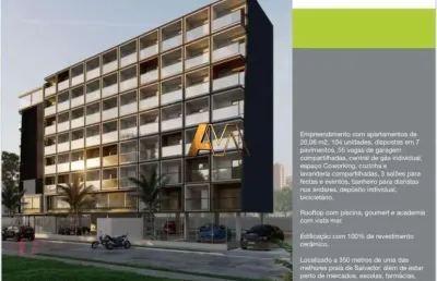 Apartamento studio em stella maris - 300 metros da praia