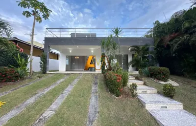 Casa em condomínio fechado com 4 quartos à venda na Rua Caraíva, S/N, Alphaville (Abrantes), Camaçari