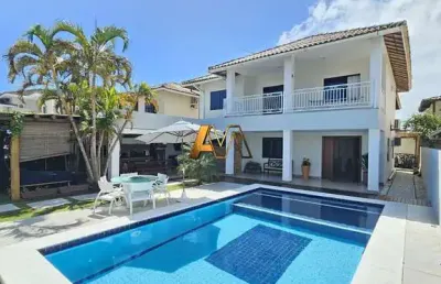 Casa em condomínio fechado com 4 quartos à venda na Rodovia Ba-099, 589, Catu de Abrantes, Camaçari