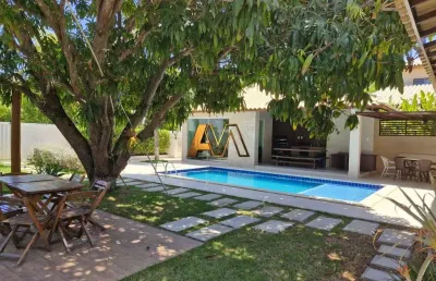 Casa em condomínio fechado com 6 quartos à venda na Rua Alameda Humaitá, Guarajuba, Camaçari