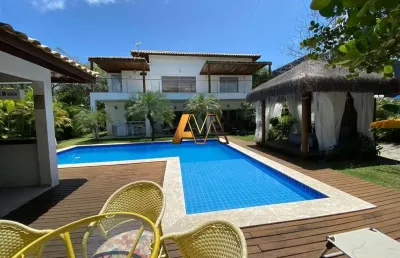 Casa com piscina privativa - 5 suítes em itacimirim