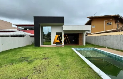 Casa em condomínio fechado com 4 quartos à venda na Rodovia Ba-099, Barra do Jacuípe, Camaçari