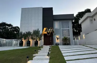 Casa em condomínio fechado com 4 quartos à venda na Rua Caraíva, S/N, Alphaville (Abrantes), Camaçari