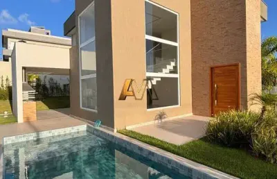 Casa à venda no bairro alphaville litoral norte iii - camaçari/ba