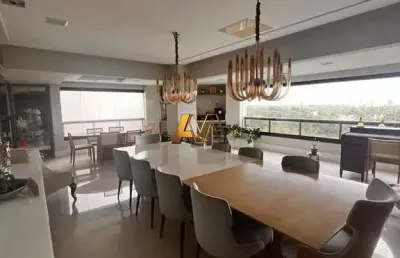 Apto 4/4 todos são suítes e linda varanda gourmet em patamares