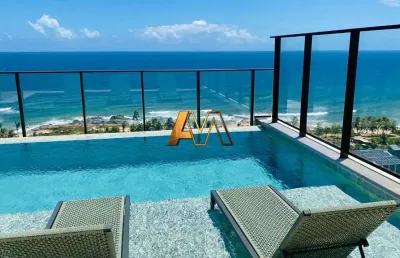 Apartamento studio 1/4 em praia do flamengo - vista mar