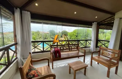Casa em condomínio fechado com 3 quartos à venda no Guarajuba, Camaçari 