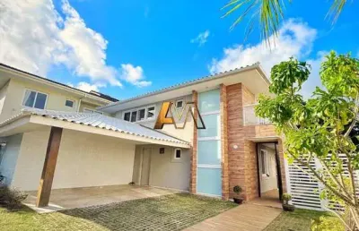 Casa em condomínio fechado com 4 quartos à venda na Residencial Estrela do Mar, Alphaville I, Salvador