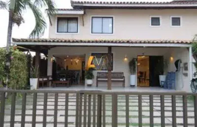 Casa em condomínio fechado com 5 quartos à venda na Alameda Praia Ville, sn, Piatã, Salvador