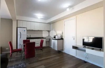 Apartamento com 1 quarto para alugar na rua treze de maio, 439, centro, curitiba, 35 m2 por r$ 2.300