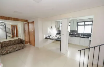 Cobertura para aluguel, 2 quartos, 1 suíte, 2 vagas, sion - belo horizonte/mg
