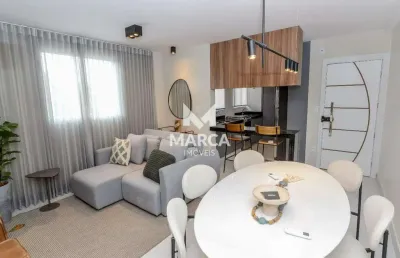 Apartamento à venda, 2 quartos, 1 suíte, 2 vagas, castelo - belo horizonte/mg