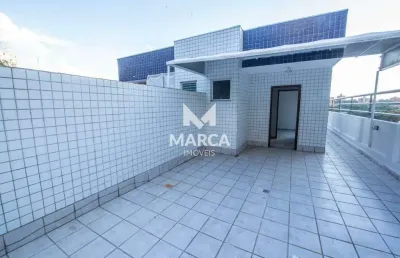 Cobertura para aluguel, 3 quartos, 2 suítes, 2 vagas, estoril - belo horizonte/mg
